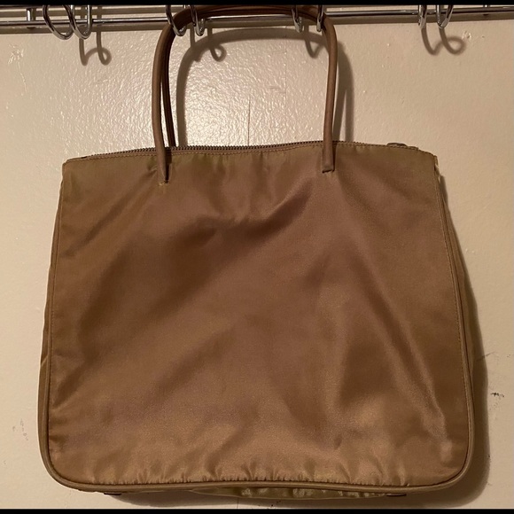 Prada Nylon Tote, Olive - Picture 7 of 12